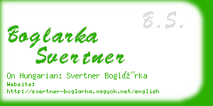 boglarka svertner business card